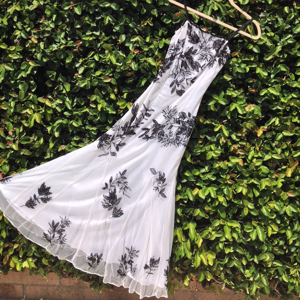 Sheer gown